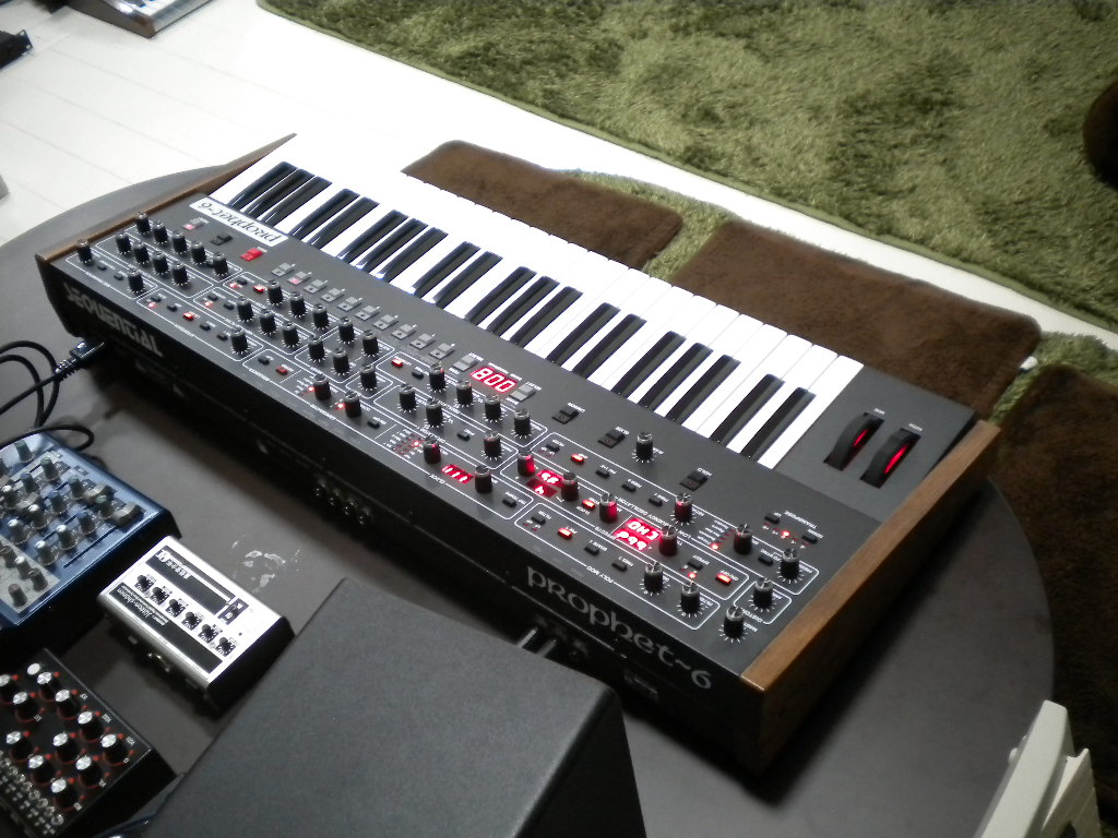 SEQUENTIAL prophet-6試奏記 : 風流音色まねゑもん SEQUENTIAL prophet-6試奏記 : 風流音色まねゑもん