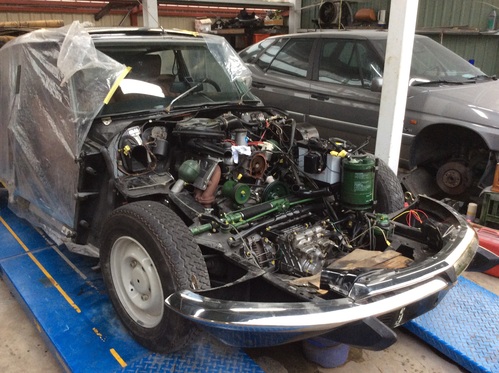 レストア SM DS BX 2CV Ami8_c0105691_1983549.jpg