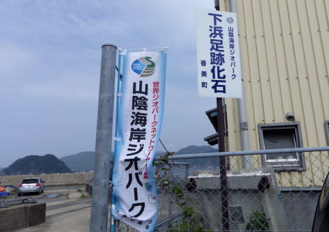 兵庫県香住町のノジュールと足跡化石_b0317803_23092715.jpg