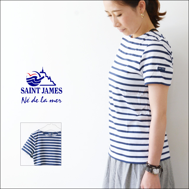 【新色追加】SAINT JAMES [セントジェームス] ETRILLE \"BORDER\" [ボーダーT] LADY\'S_f0051306_18013206.jpg