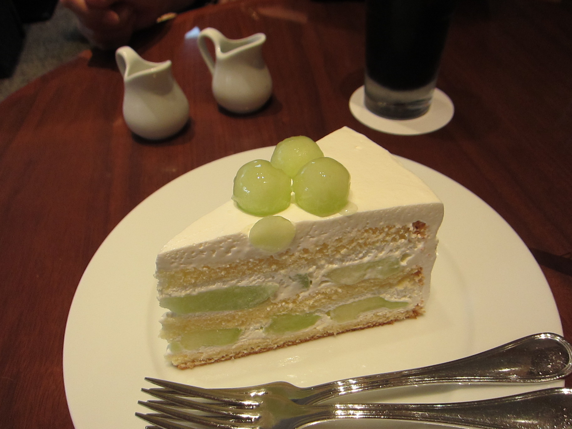 Harbs メロンのケーキ Chezayumi Harbs メロンのケーキ Chezayumi