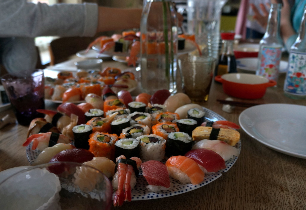 夏らしい週末のブランチと晩餐。_c0180686_20134036.jpg
