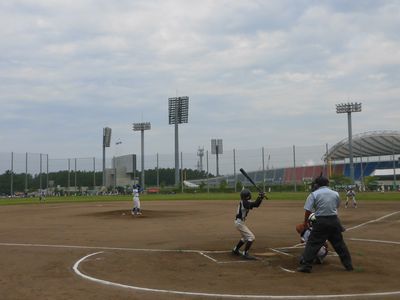 第３９回秋田市スポーツ少年団Ａ交流会・準決勝（ｖｓ秋大附属）_e0239190_1444074.jpg