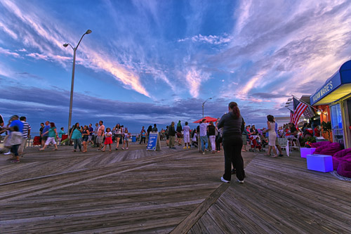 4th of July, Asbury Park : Life in the crawler lane