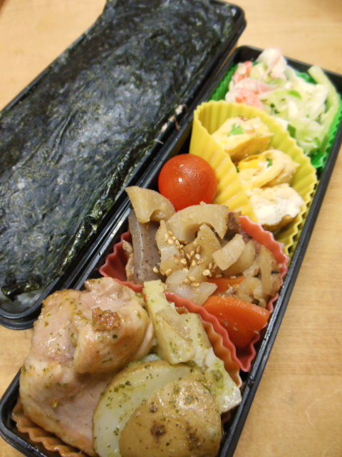 高校生男子のお弁当 - 173_f0208812_10561115.jpg