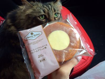 コンビニで買えるお手軽スイーツ⭐︎ブリュレバウム_c0151965_1644593.jpg