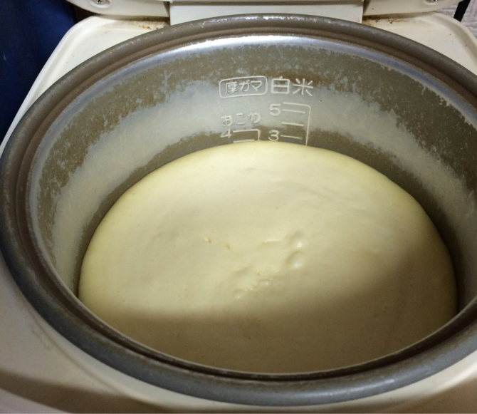 炊飯器で作るチーズケーキ_c0094999_13053060.jpg