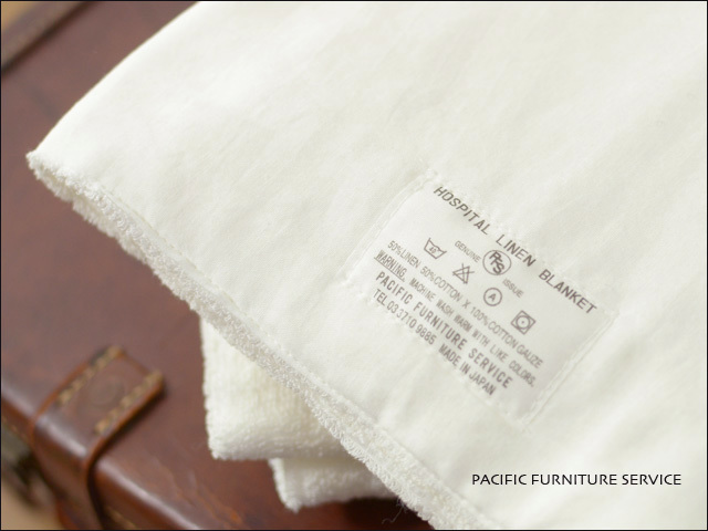 PACIFIC FURNITURE SERVICE[パシフィックファニチャーサービス] HOSPITAL LINEN BLANKET HARF [TWH0004] _f0051306_16574726.jpg