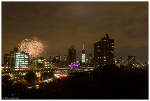 アメリカ独立記念日の花火 in NY_a0115011_6413155.jpg