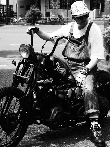 圓﨑 雄心 ＆ Harley-Davidson 1946Knucklehead（2015 0625）_f0203027_16512999.jpg