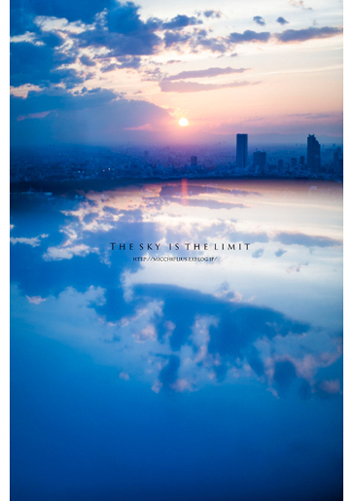 「The sky is the limit」のmicchi+さん登場！_c0039735_12412557.jpg