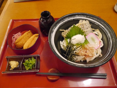 グルメ杵屋　冷やしなす天おろしうどん_e0009772_21175783.jpg