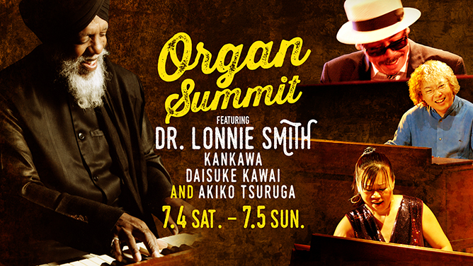 Dr, Lonnie Smith at BlueNote TOKYO (^^)/_a0163788_20184818.jpg