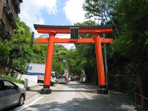 諏訪神社（諏訪山稲荷神社、神戸市中央区） : 古代史探訪