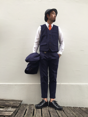 Put on the ”CALM SETUP 3PIECE” ①_d0227059_13181263.jpg