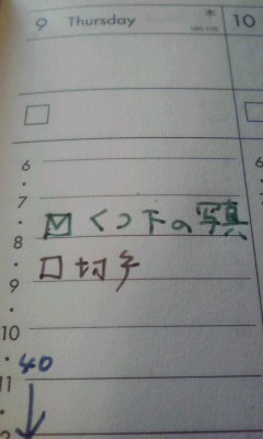 【事務局より】さとうめぐみ&事務局スタッフの「□一日一緑」 その8_f0164842_17082034.jpg