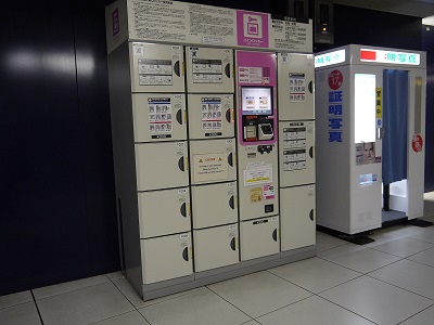 汐留駅 都営地下鉄線 ゆりかもめ 旅行先で撮影した全国のコインロッカー画像