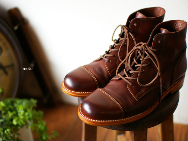 moto leather＆silver[モトレザー] GT1 straght tip leather boots