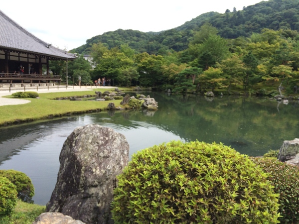 初夏の天龍寺庭園と水墨画展覧会_a0197730_2140293.jpg