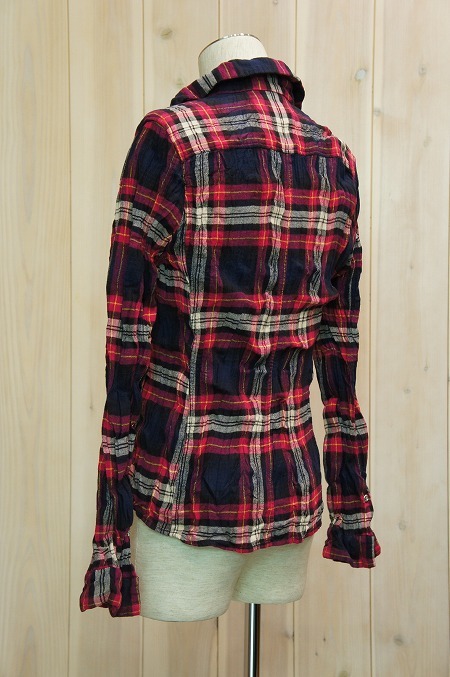 毎回完売必至シャツ！junhashimoto/ジュンハシモト・1061520001 WRINKLES CHECK SHIRT (PINK)☆そして、絶好調。_b0108653_01394351.jpg