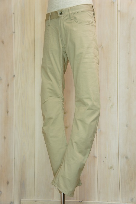 復活した人気ボトム！junhashimoto/ジュンハシモト・1071520004 SLIM \"BANANA\" CHINO (BEIGE)☆そして、スノー。_b0108653_21335114.jpg