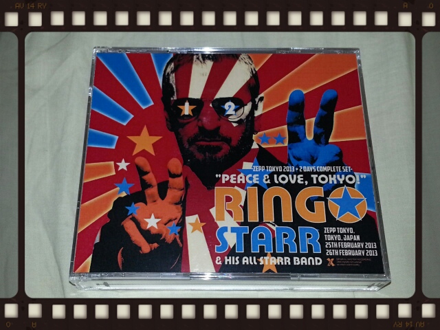 RINGO STARR & HIS ALL STARR BAND / \"PEACE & LOVE,TOKYO\"_b0042308_18204857.jpg