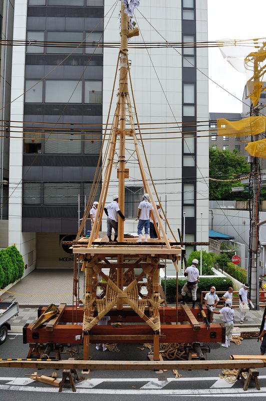 祇園祭2015　前祭･山鉾建て　其の一_f0032011_1935669.jpg