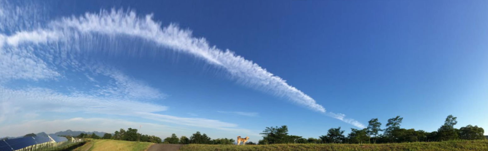 ズドーンと一直線の巨大雲！！！_e0162117_21401941.jpg