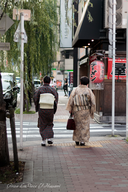 風景の写真　銀座のお二人_b0133053_019883.jpg