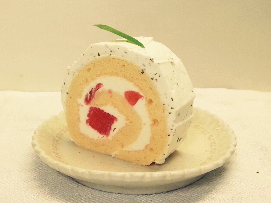 グレープフルーツとヴェルヴェーヌのロールケーキ_f0046663_11255351.jpg