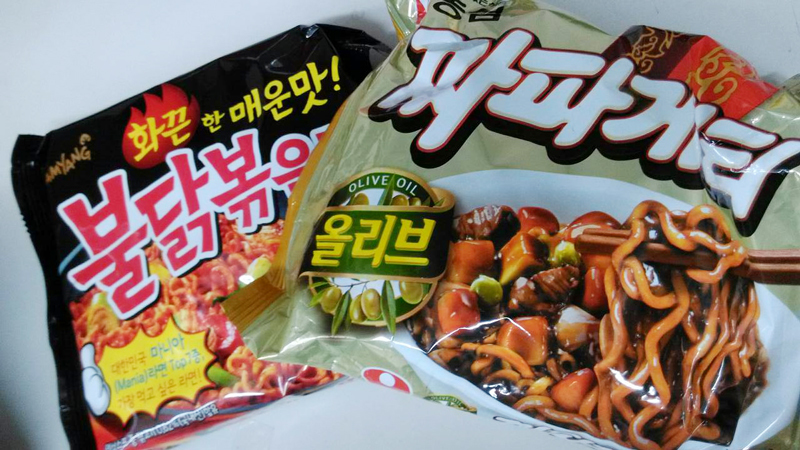 プルダック炒め麺 チャパゲティ そして 新商品 チャワン とは アンニョン ハーモニーマート 明洞 ブログ
