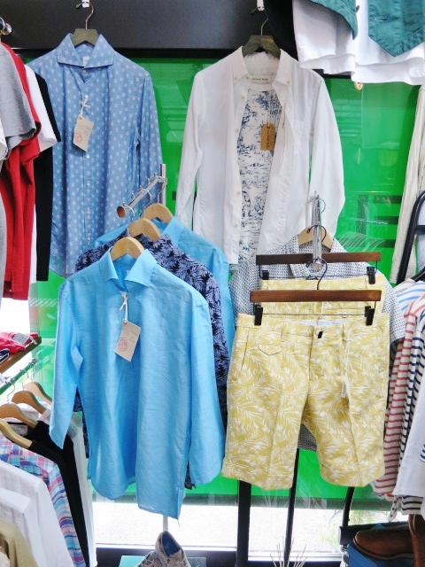 RING JACKET ・・・ PLANT柄 SHORT PANTS! 大人です!★?_d0152280_13462610.jpg