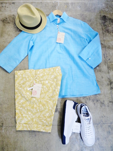 RING JACKET ・・・ PLANT柄 SHORT PANTS! 大人です!★?_d0152280_1346845.jpg