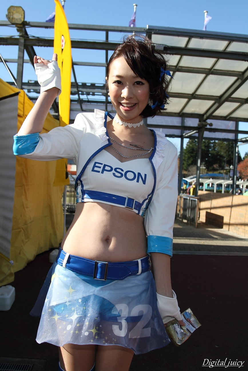文山恵 文山恵 さん（Epson Nakajima Racing Girls） : Digital juicy