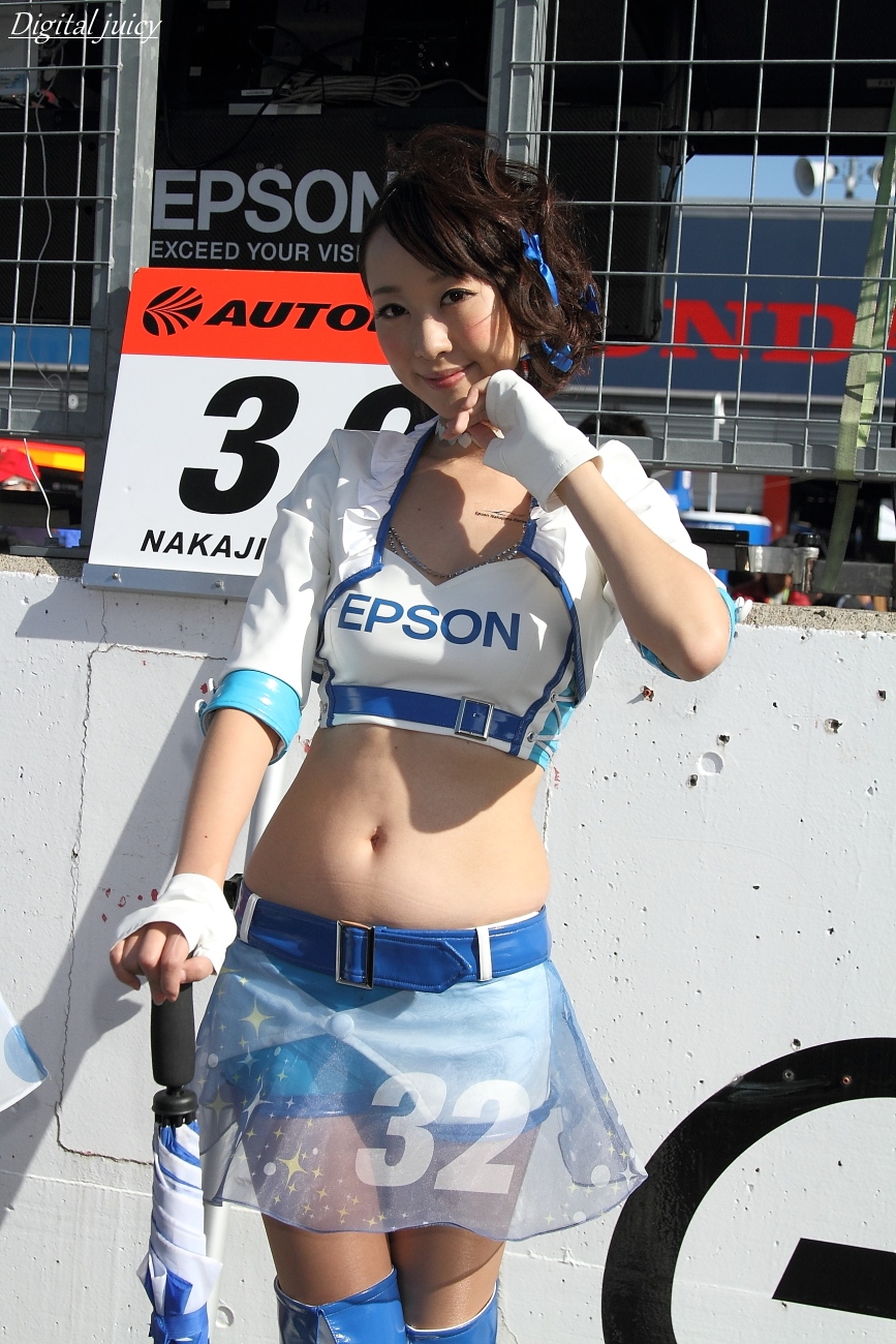 文山恵 さん Epson Nakajima Racing Girls Digital Juicy 文山恵 さん Epson Nakajima Racing Girls Digital Juicy