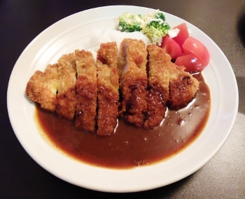 がっつりがお気に召したカツカレー♪～♪_b0307692_18180830.jpg