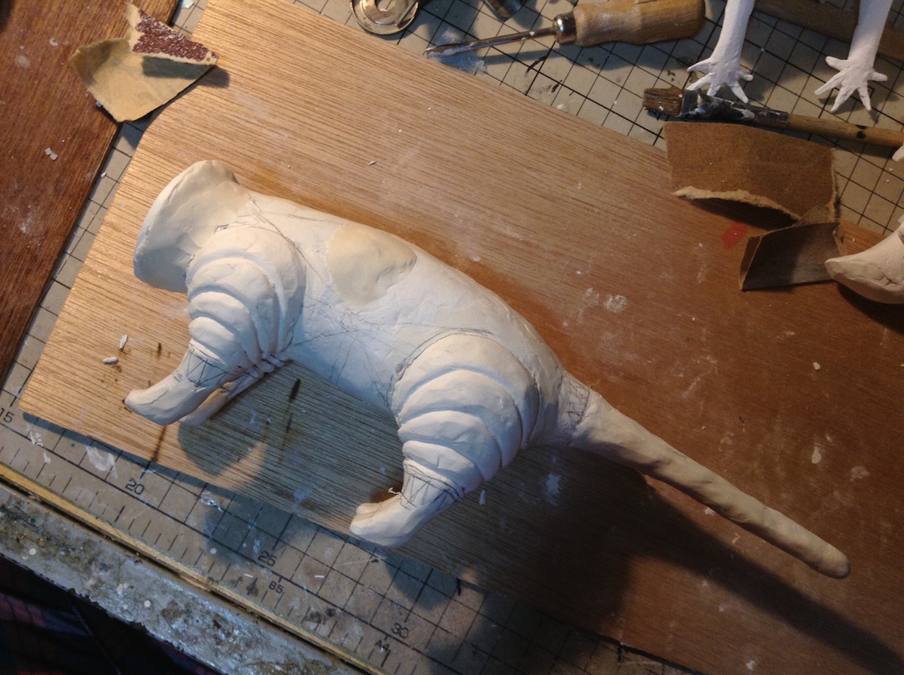 ラット原型作り込み \"Rat model finish\"_b0189209_13324918.jpg