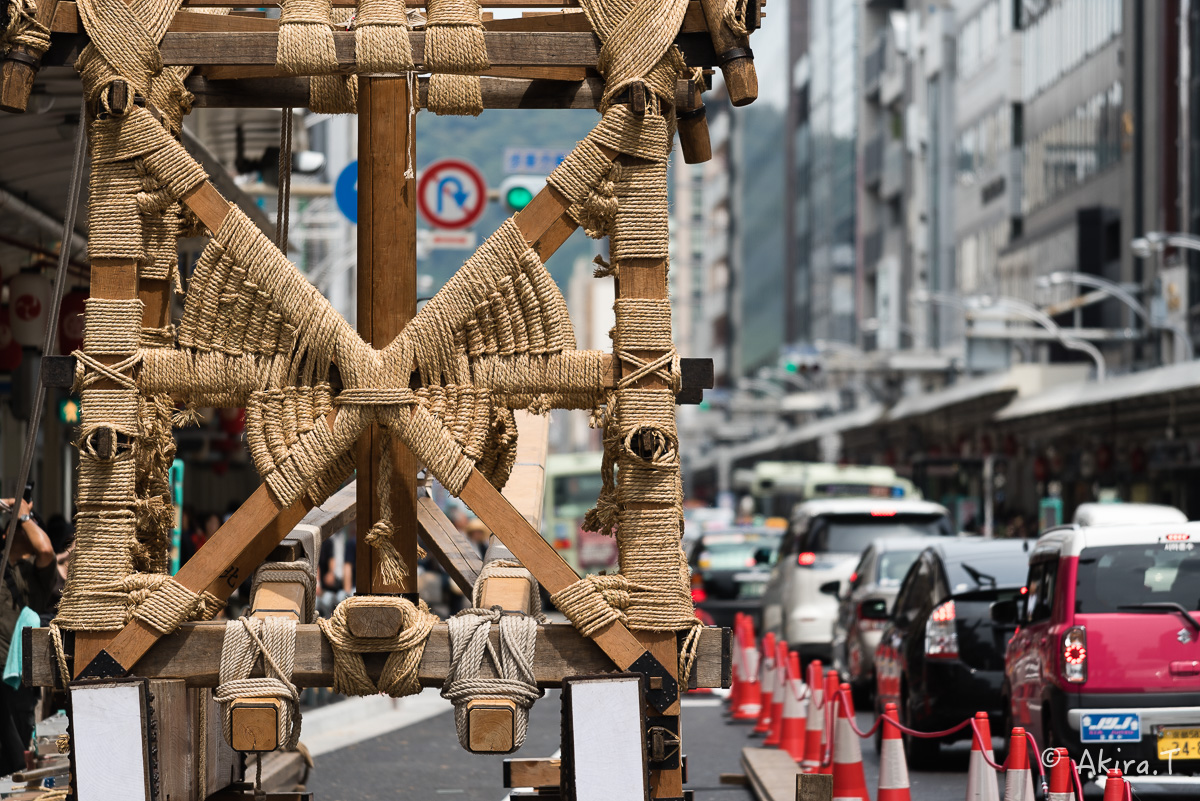 祇園祭2015 鉾建て 〜長刀鉾〜_f0152550_2203389.jpg