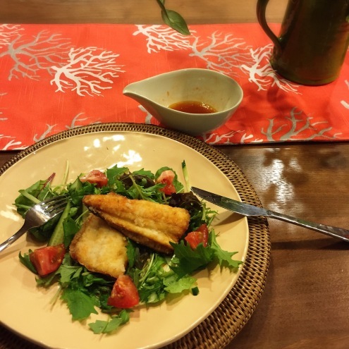 魚料理のバリエーションを増やそう　カレイのカラッと焼き_b0347858_09373082.jpg