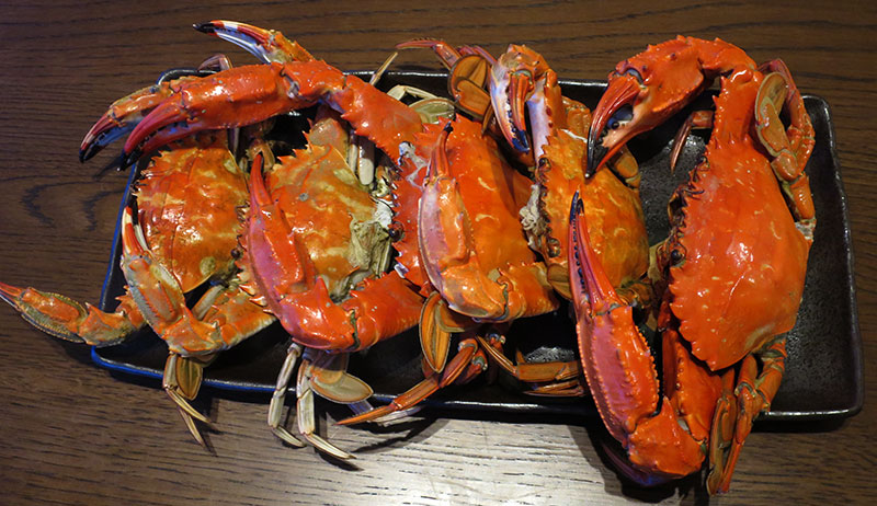 朝市のカニ_d0148776_12231831.jpg