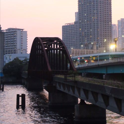 晴海鉄道橋のあたりを日が暮れて暗くなるまで写真散歩_c0060143_23204618.jpg