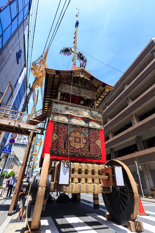 鶏鉾・曳初め(祇園祭2015)_f0155048_2348230.jpg