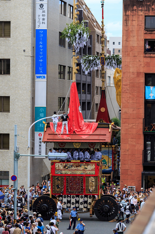 鶏鉾・曳初め(祇園祭2015)_f0155048_23503096.jpg