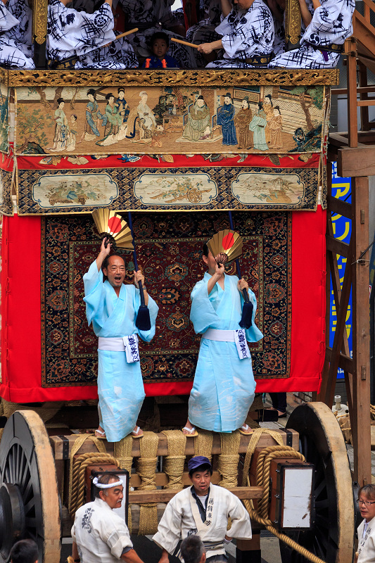 鶏鉾・曳初め(祇園祭2015)_f0155048_2351257.jpg