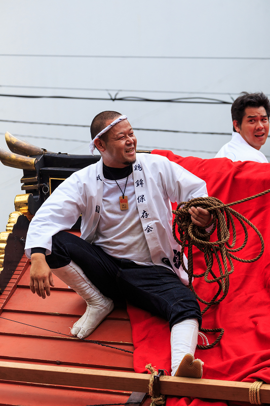 鶏鉾・曳初め(祇園祭2015)_f0155048_23533313.jpg