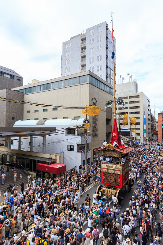 鶏鉾・曳初め(祇園祭2015)_f0155048_23535837.jpg