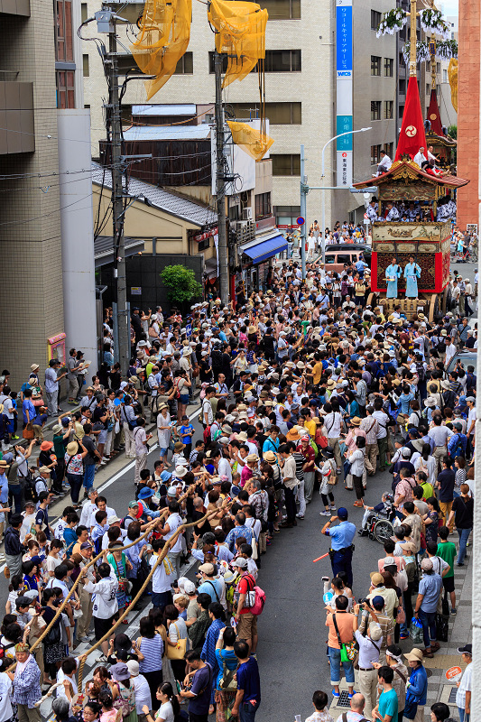 鶏鉾・曳初め(祇園祭2015)_f0155048_2355621.jpg