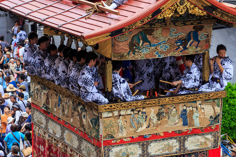 鶏鉾・曳初め(祇園祭2015)_f0155048_23561476.jpg