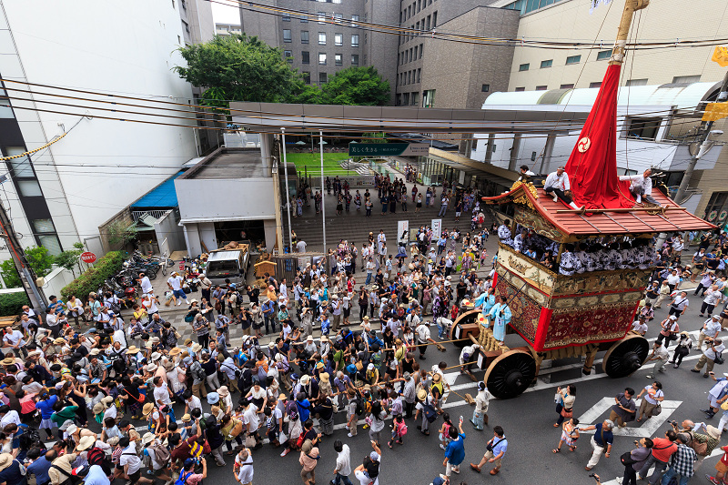 鶏鉾・曳初め(祇園祭2015)_f0155048_2356713.jpg