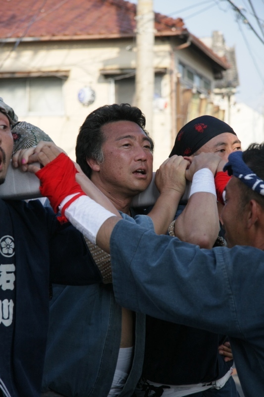 秋谷神明社　御祭禮　2015-男神輿4_f0156448_09520320.jpg